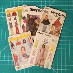 Group of 5 Children's patterns